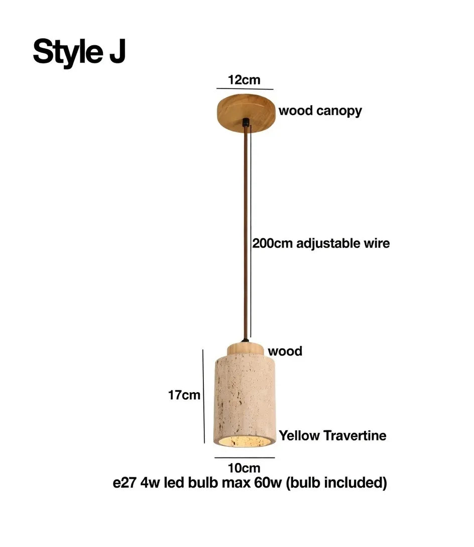 ZenStone Pendant Light