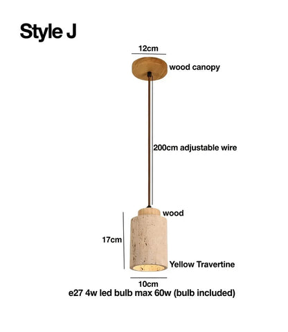 ZenStone Pendant Light