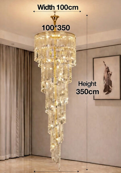 Glasgow Staircase Luxury Illumination Chandelier