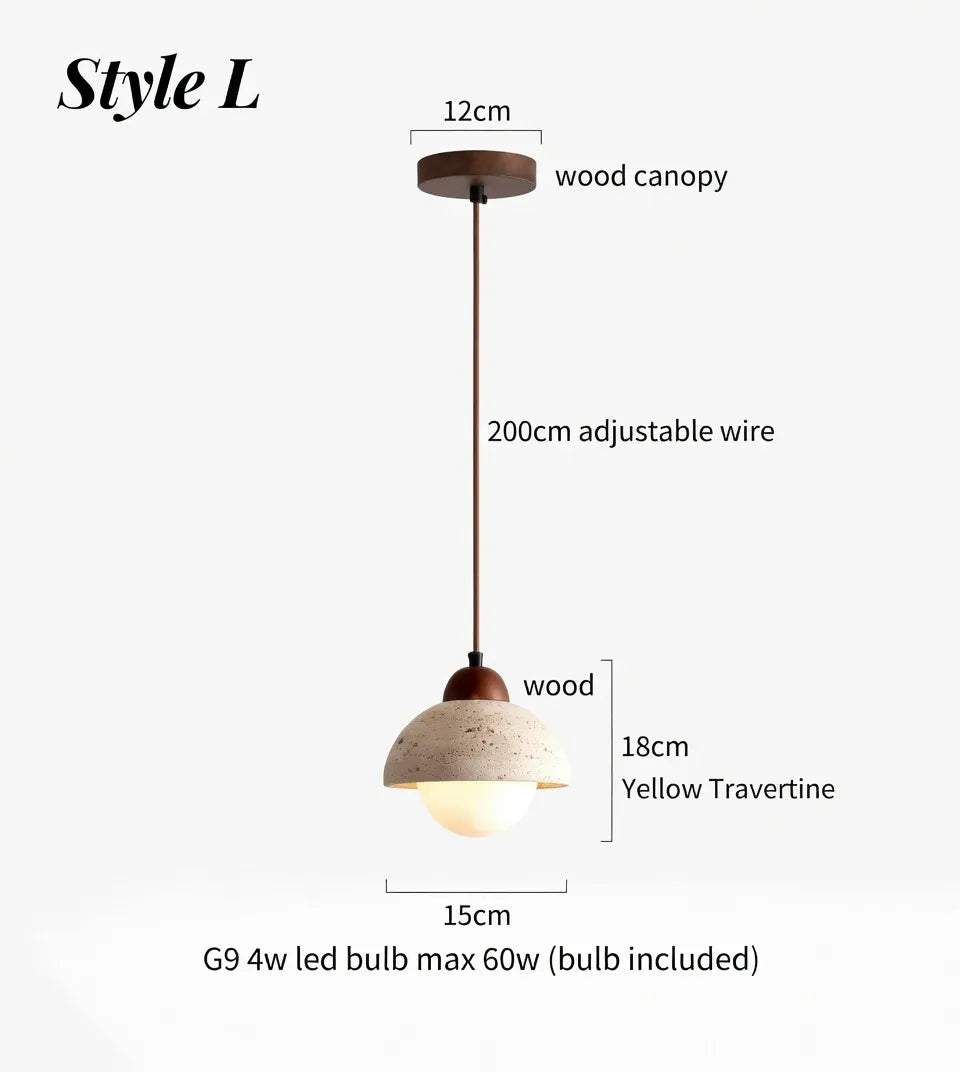ZenStone Pendant Light