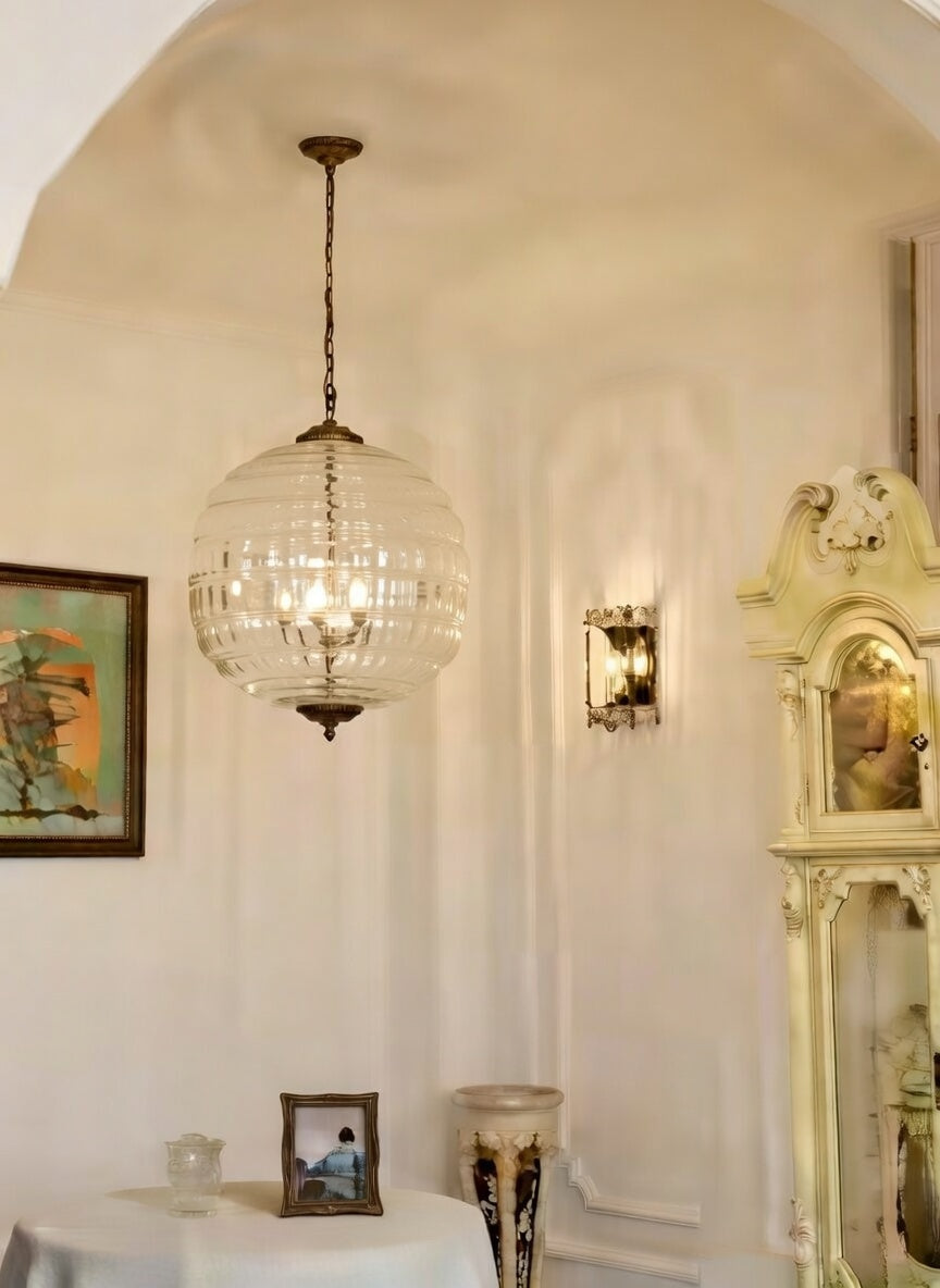 Clarion Crystal Orb Chandelier