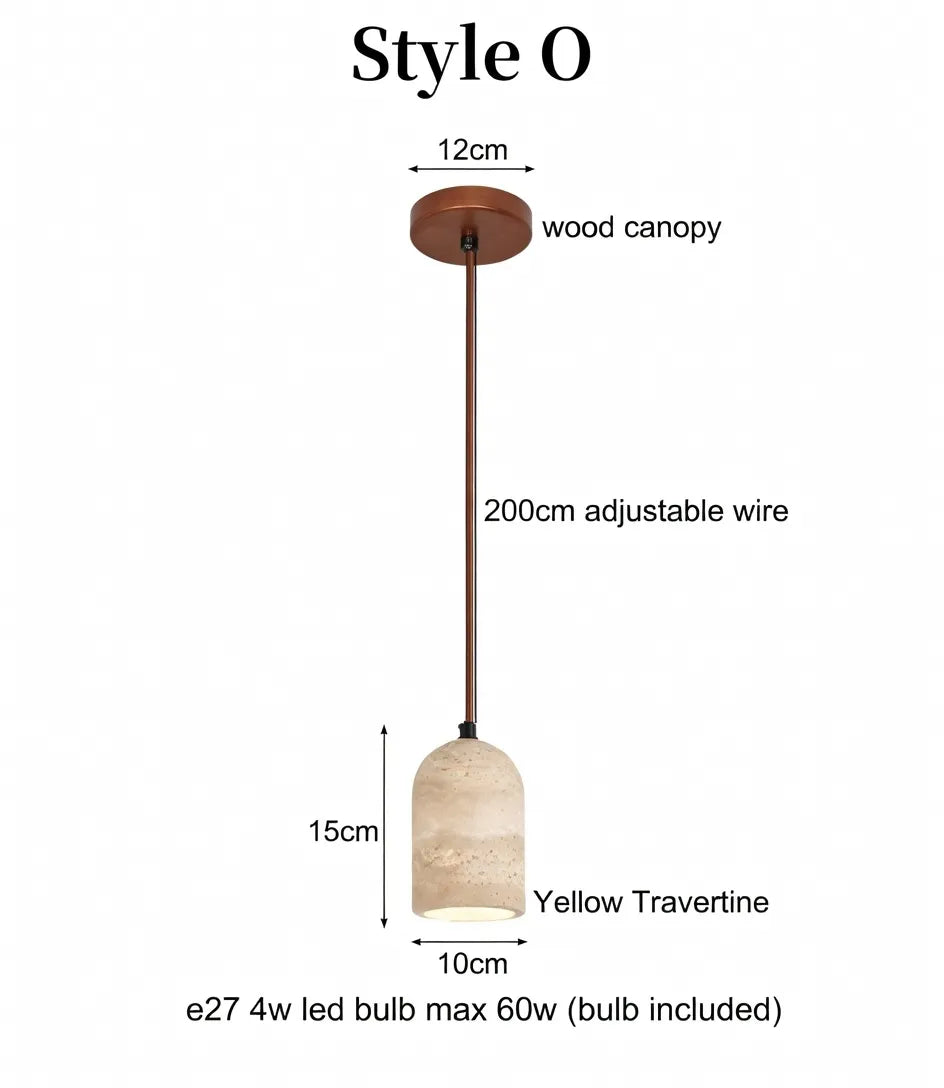 ZenStone Pendant Light