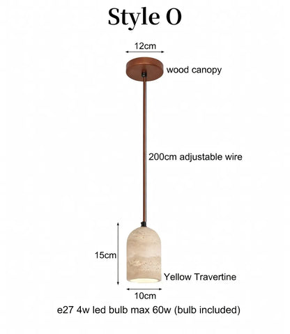 ZenStone Pendant Light