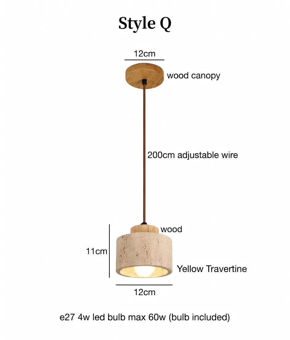 ZenStone Pendant Light