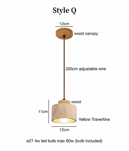 ZenStone Pendant Light