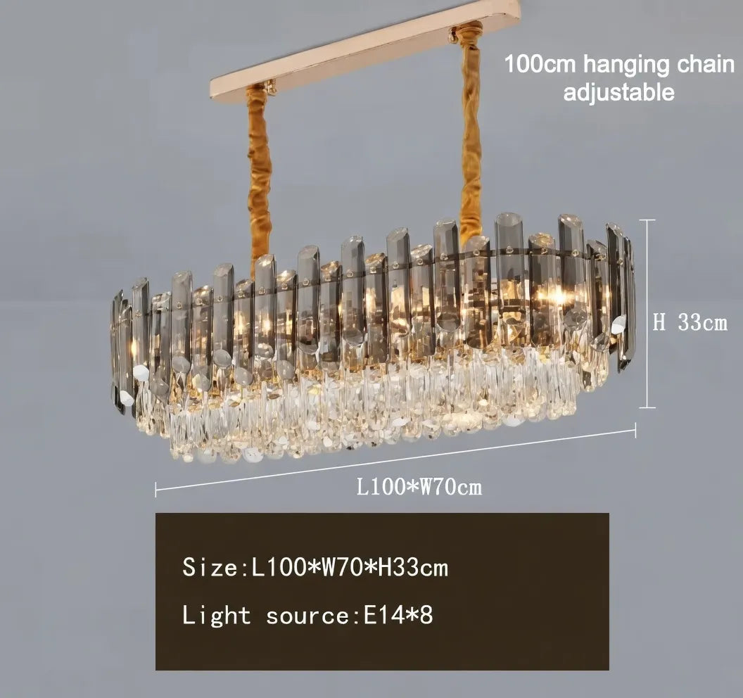Vetra Prism Crystal Chandelier