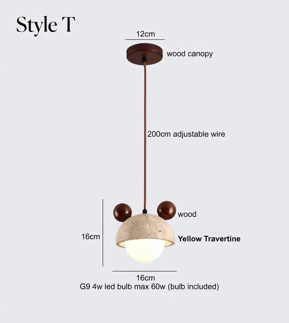 ZenStone Pendant Light