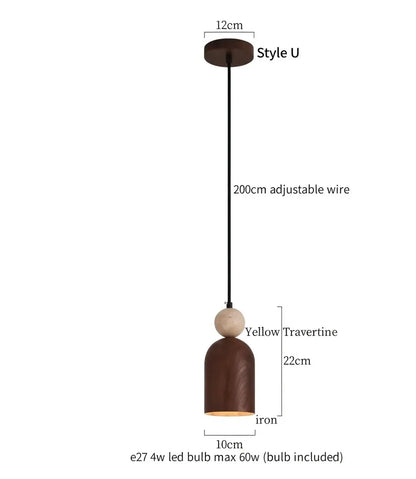 ZenStone Pendant Light