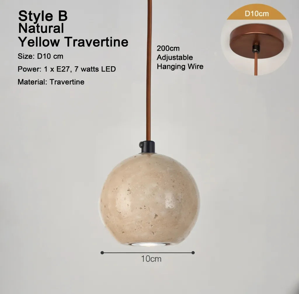 ZenStone Pendant Light