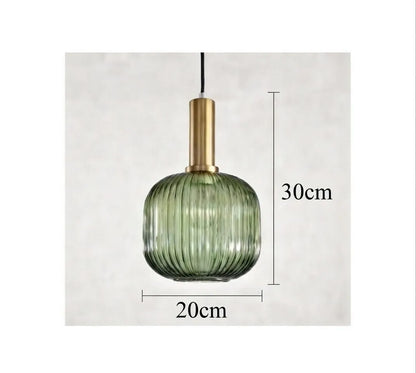 Liora Fluted Glow Pendant