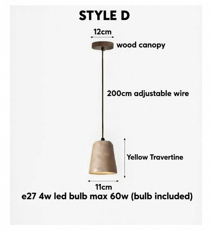 ZenStone Pendant Light