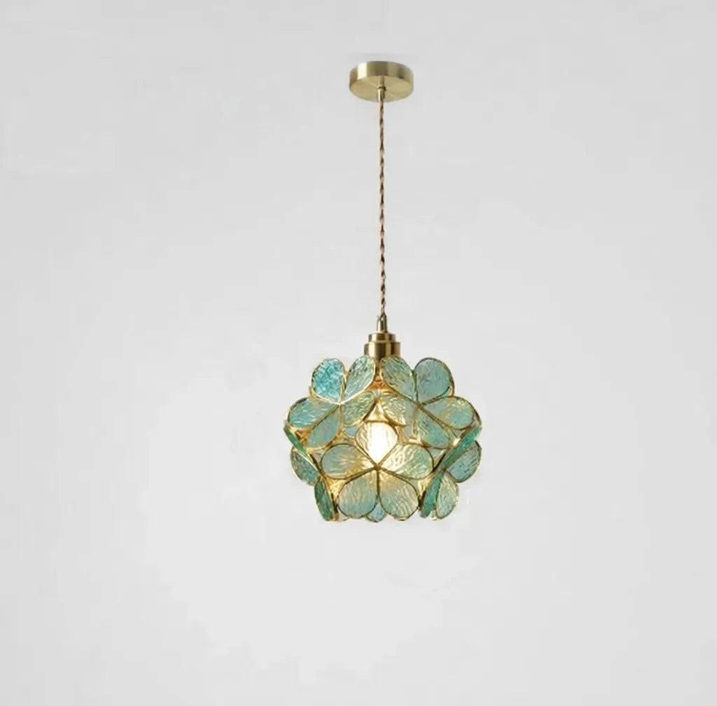 Zynella Flower Glass Pendant