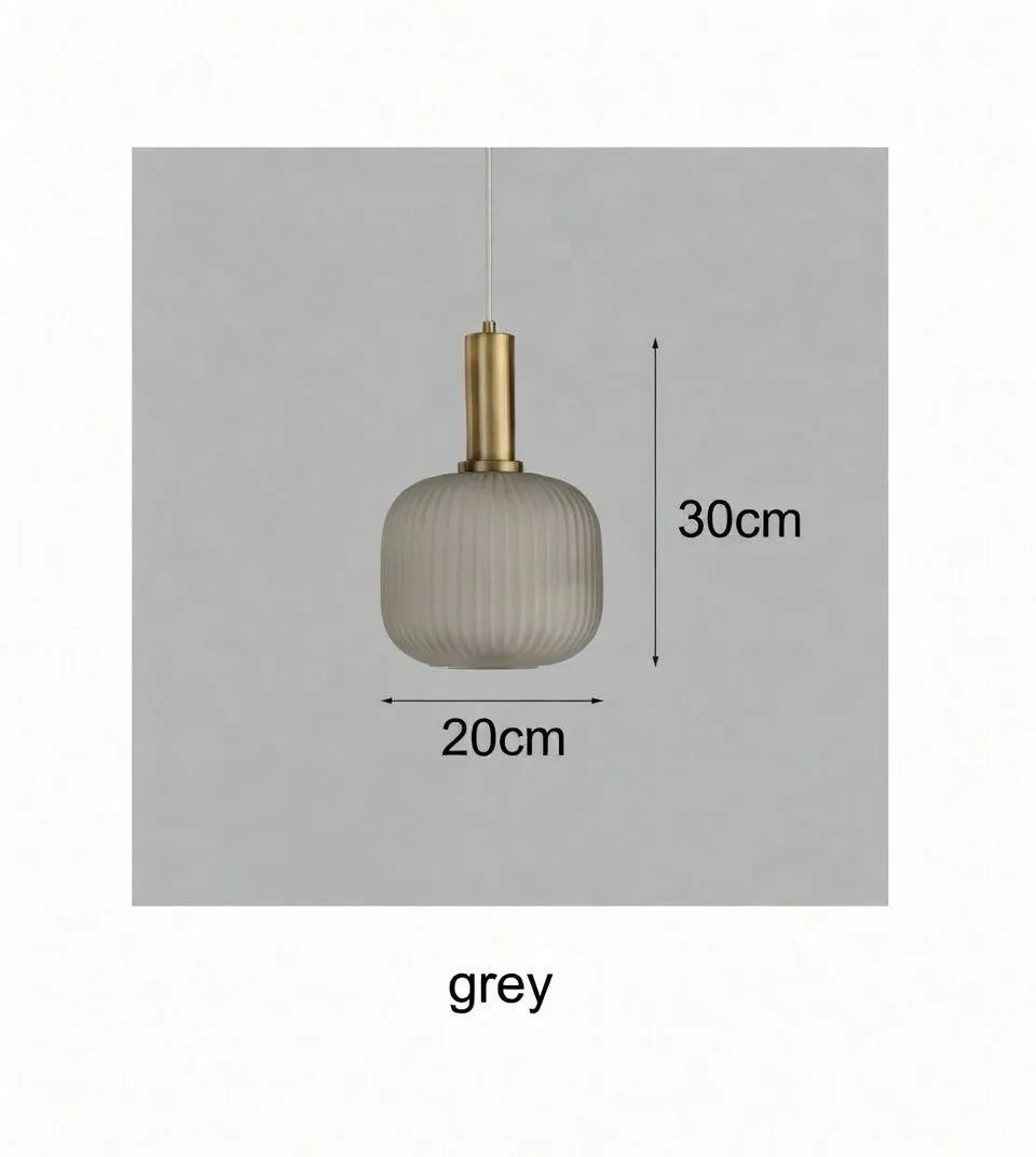 Liora Fluted Glow Pendant
