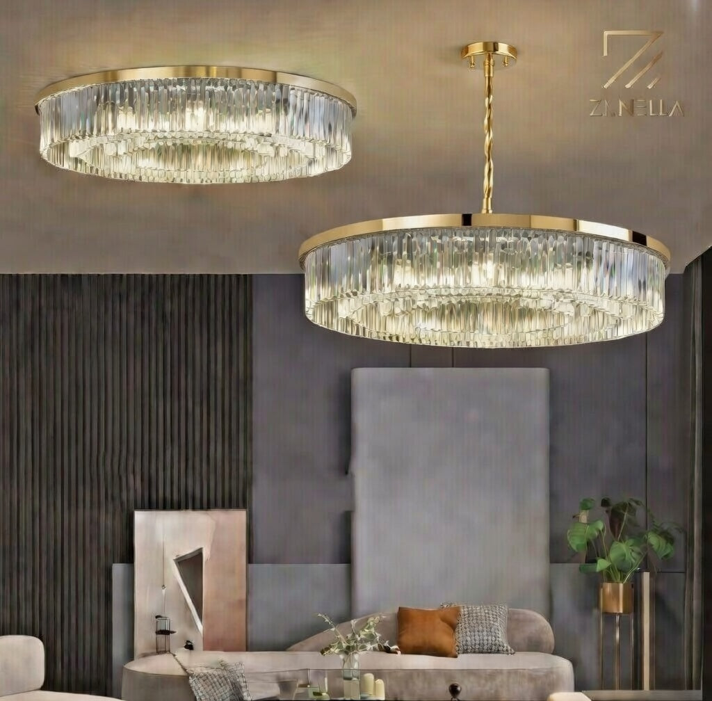 Helena Modern Crystal Pendant