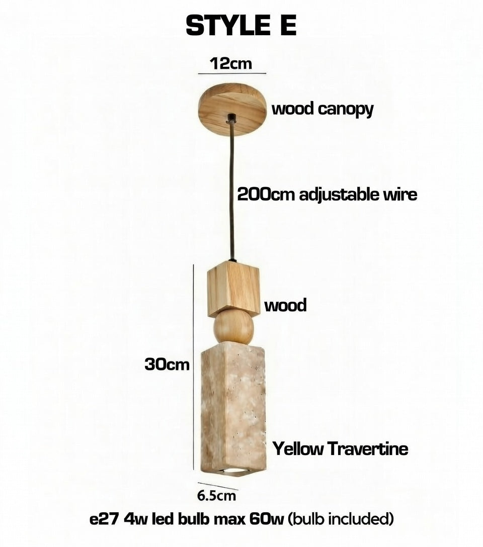 ZenStone Pendant Light