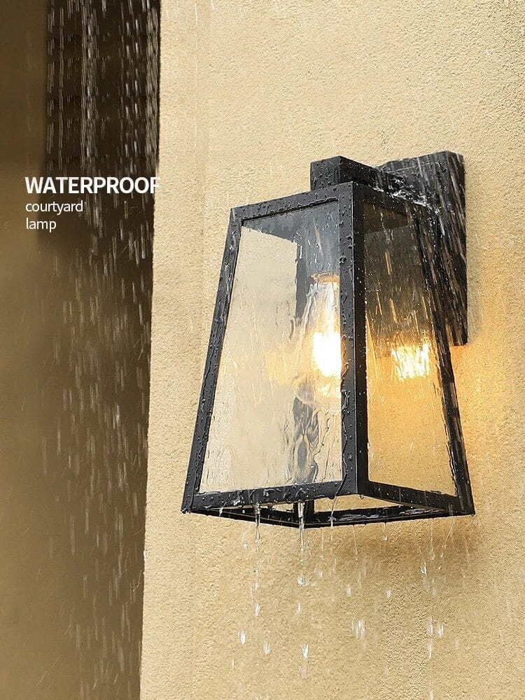 Artistic Outdoor Lampshade Modern  Scandinavian Wooden Accent Light - Zynella