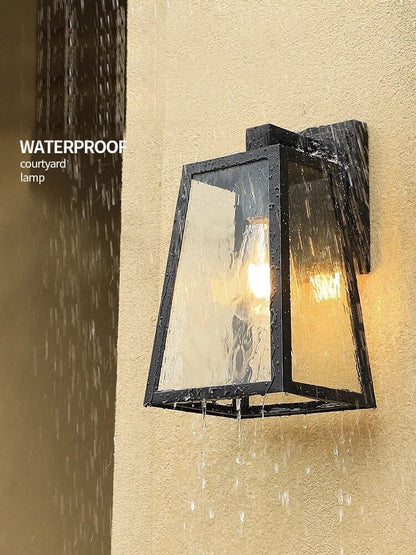 Artistic Outdoor Lampshade Modern  Scandinavian Wooden Accent Light - Zynella