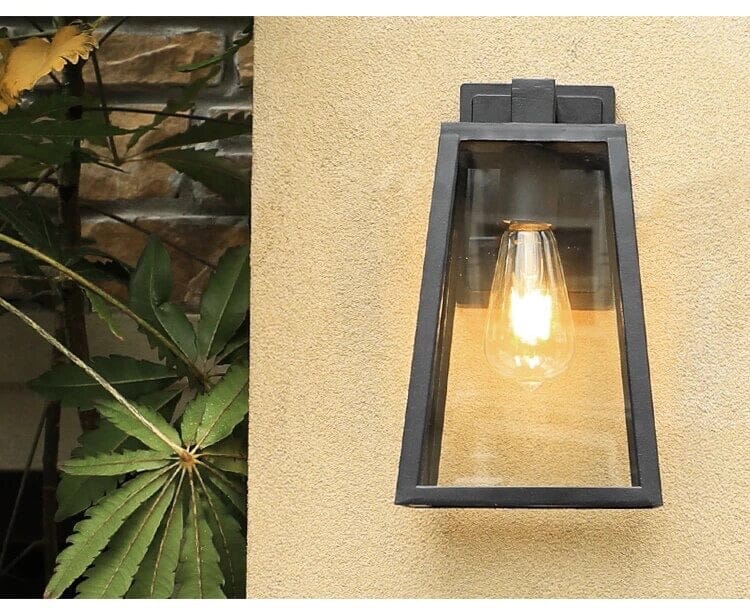 Artistic Outdoor Lampshade Modern  Scandinavian Wooden Accent Light - Zynella