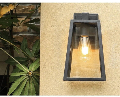 Artistic Outdoor Lampshade Modern  Scandinavian Wooden Accent Light - Zynella