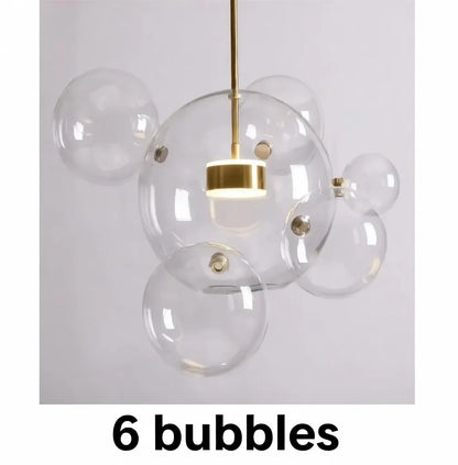 Jane Bubble Elegant Glass Pendants