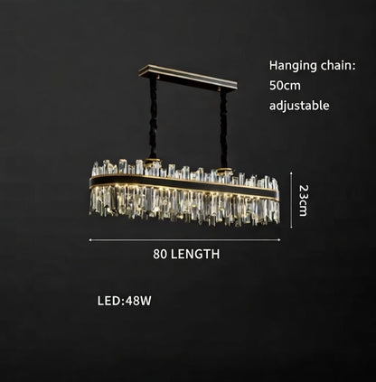 Ayah Collection Modern Luxury Chandelier | Zynella Interior