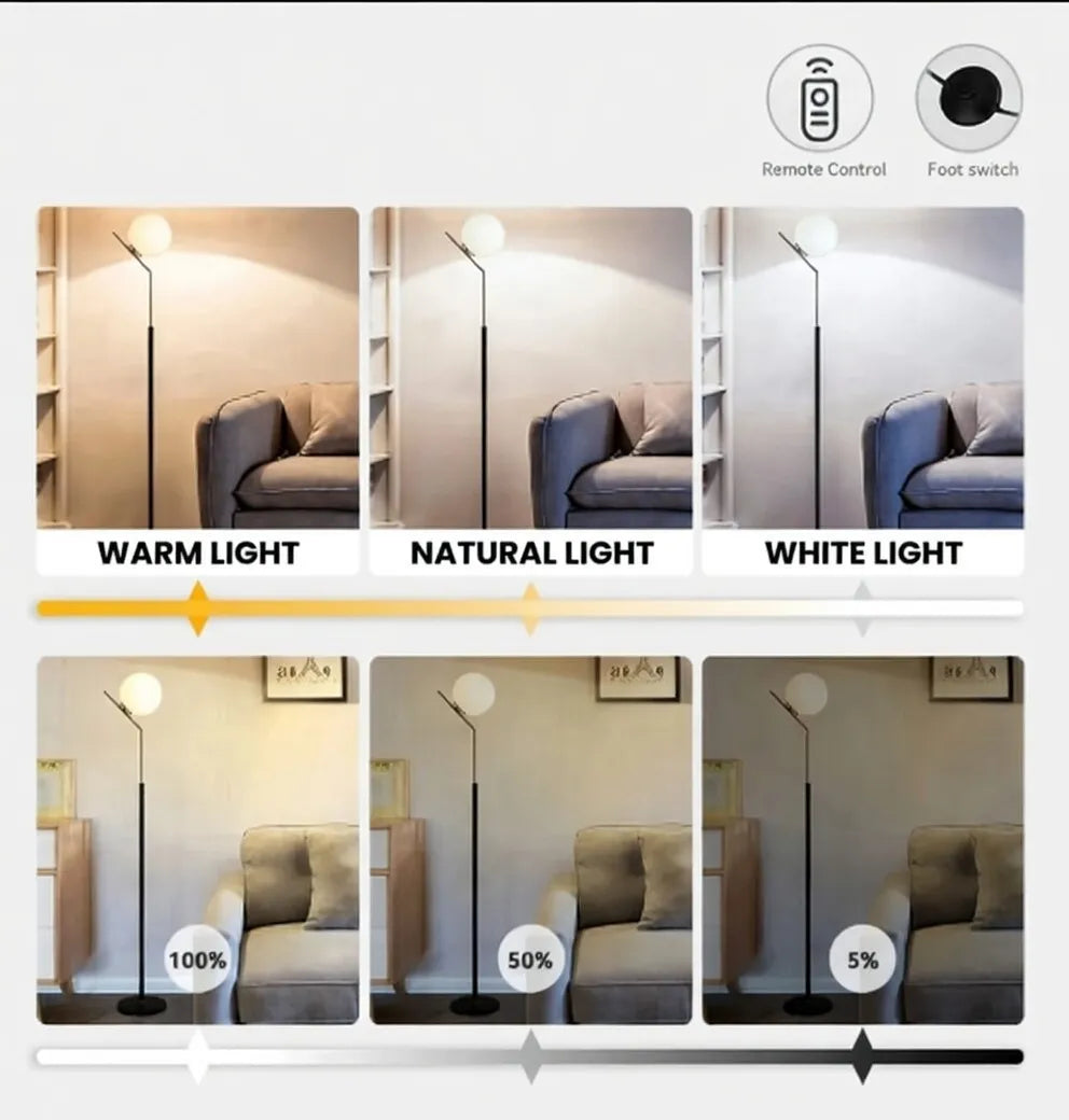 Zynella Welbury LED Floor Lamp
