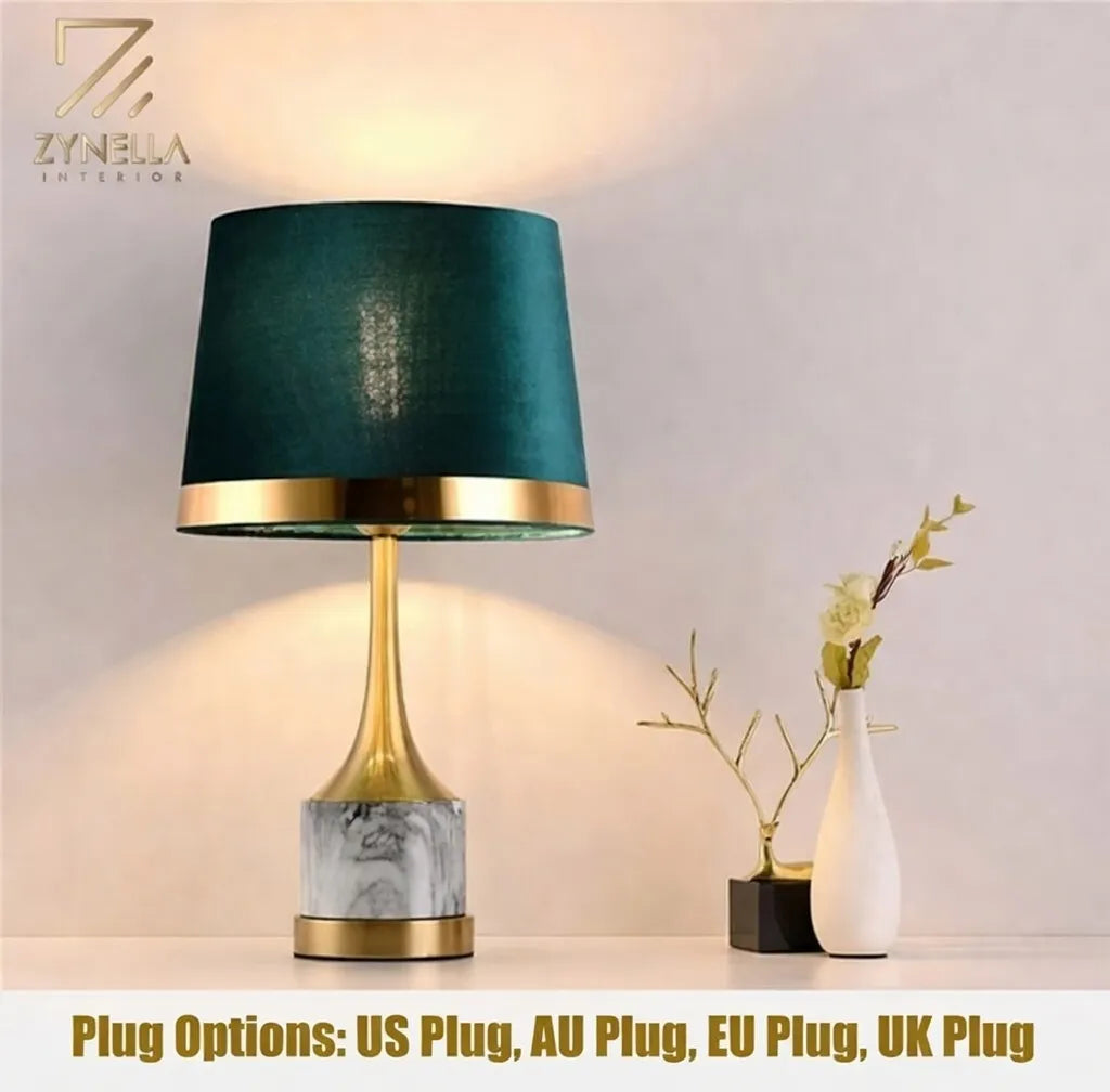 Zynella Marble Table Lamp
