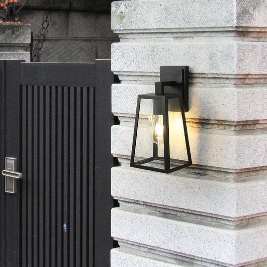 Artistic Outdoor Lampshade Modern  Scandinavian Wooden Accent Light - Zynella
