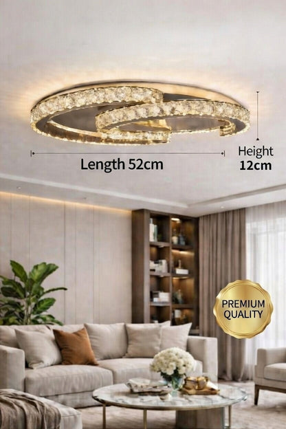Hampstead Crystal Modern Chandelier