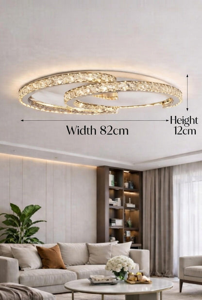 Hampstead Crystal Modern Chandelier