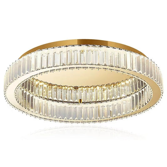 Penelope Modern Gold Ring Chandelier