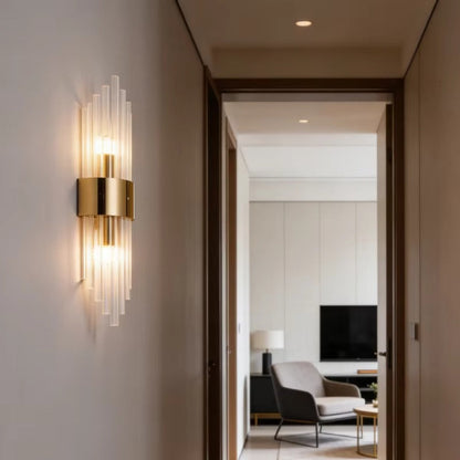 Penelope Cross Lantern Wall Lamp