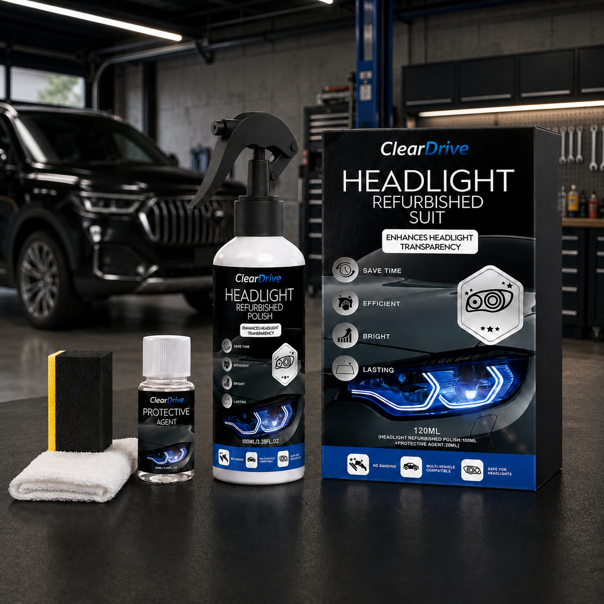 ClearDrive™ Headlight Restoration Kit