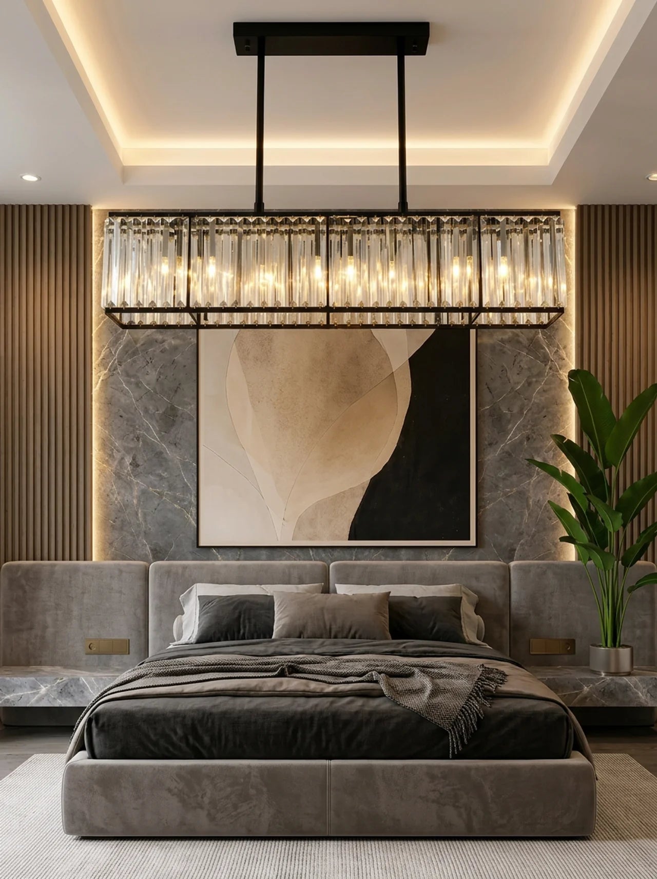 Crystal Camille Elegant Chandelier